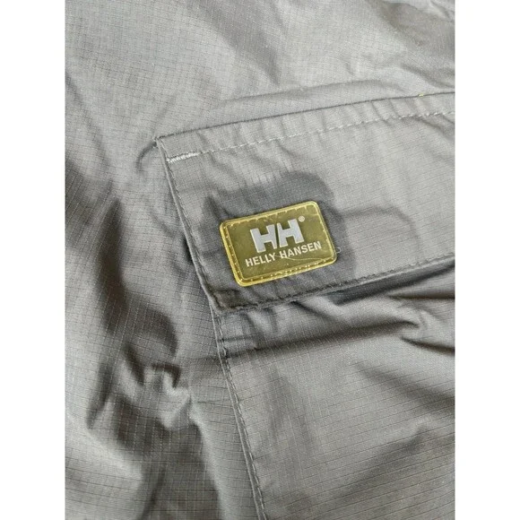 Men’s Helly Hansen VTG Sz Med/Mod Sz XS Tech Utility Grey Snowboarding Ski Pants - Picture 3 of 8